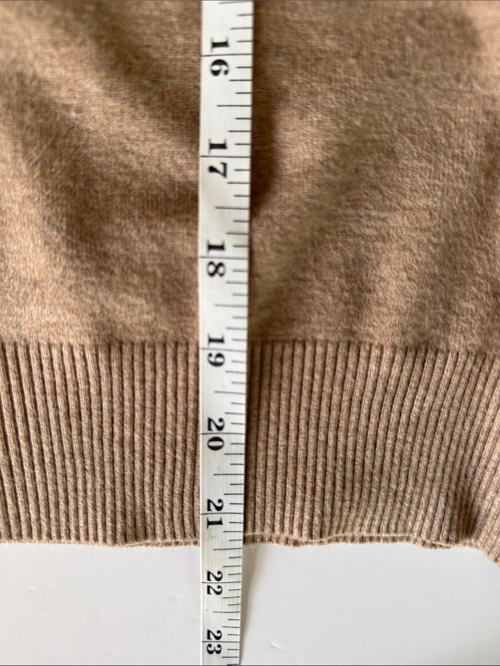 Splendid x Cella Jane Blog Camel Turtleneck Sweater Size Medium - Picture 7 of 8